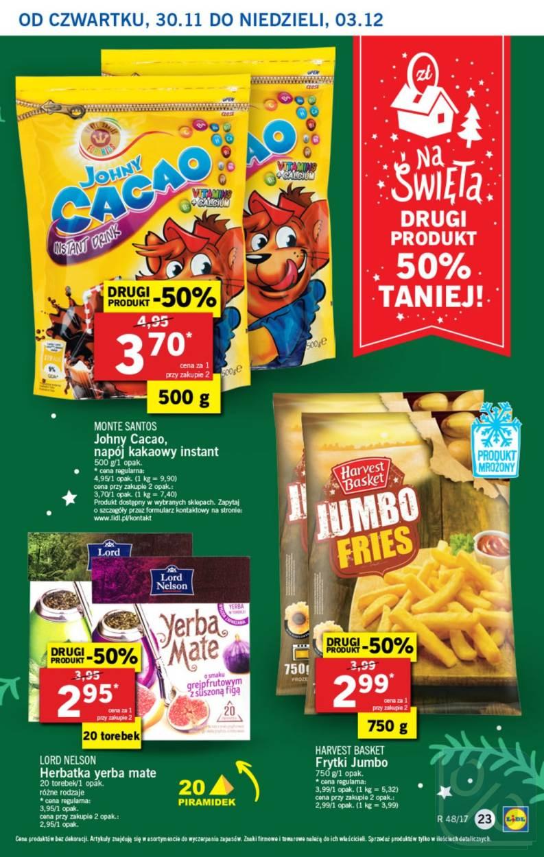 Gazetka promocyjna Lidl do 03/12/2017 str.23