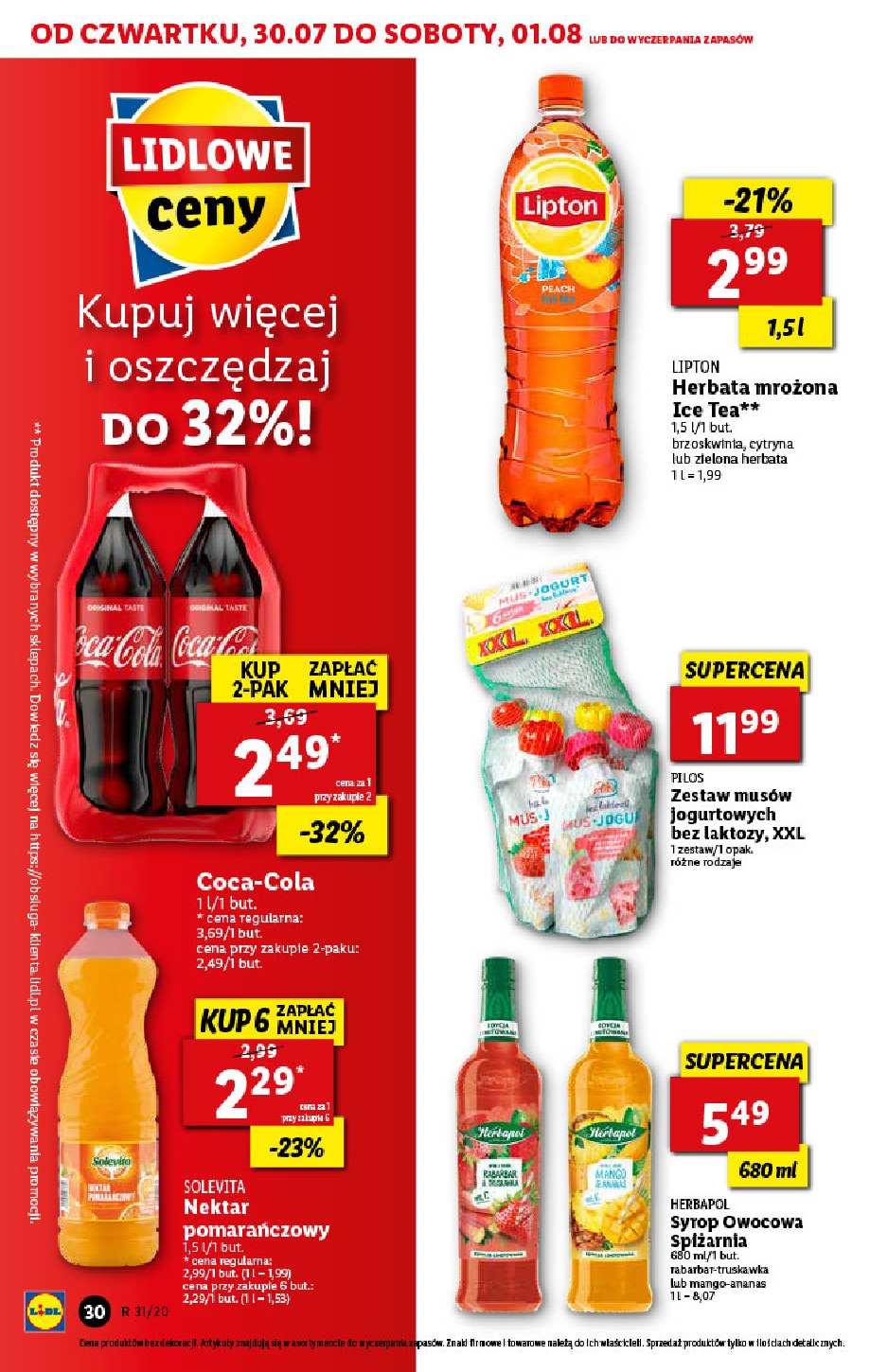 Gazetka promocyjna Lidl do 01/08/2020 str.30