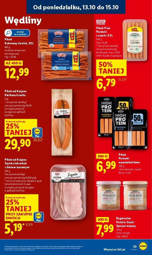 Gazetka promocyjna Lidl do 15/10/2025 str.33