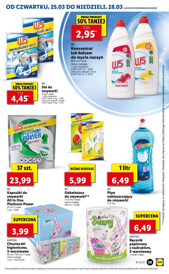 Gazetka promocyjna Lidl do 28/03/2021 str.59