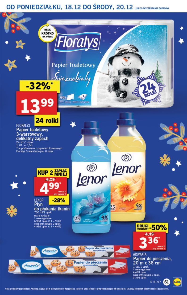 Gazetka promocyjna Lidl do 20/12/2017 str.61