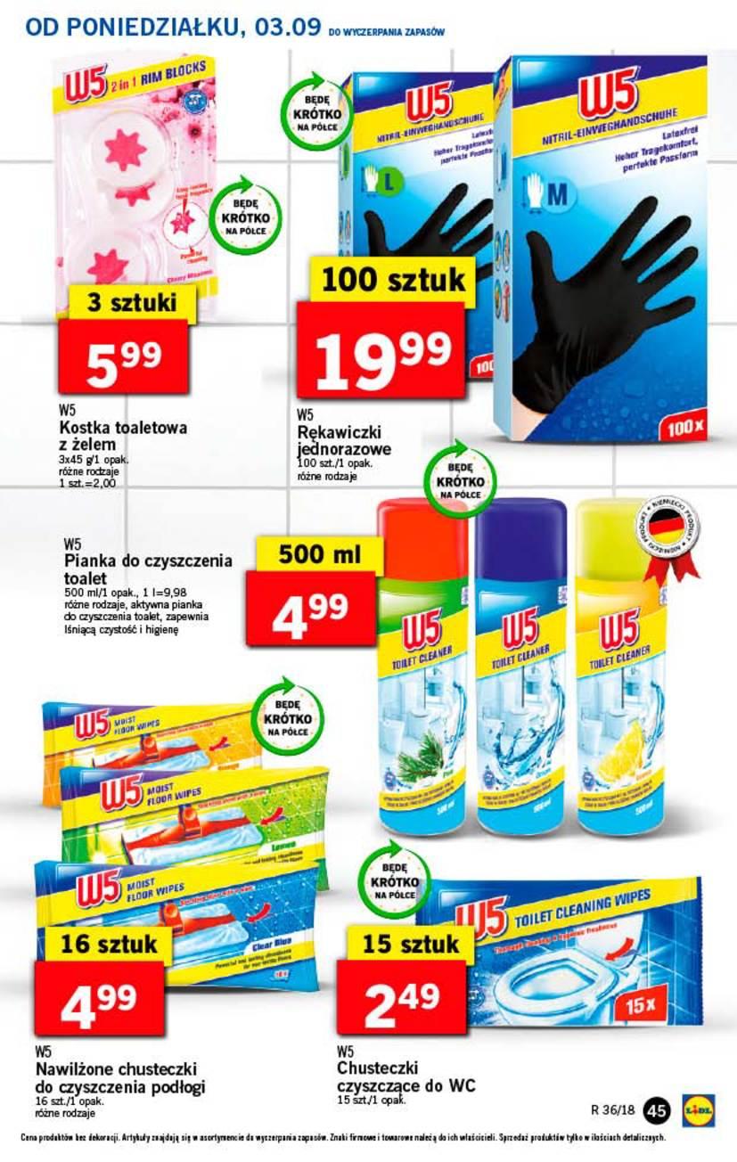 Gazetka promocyjna Lidl do 05/09/2018 str.45