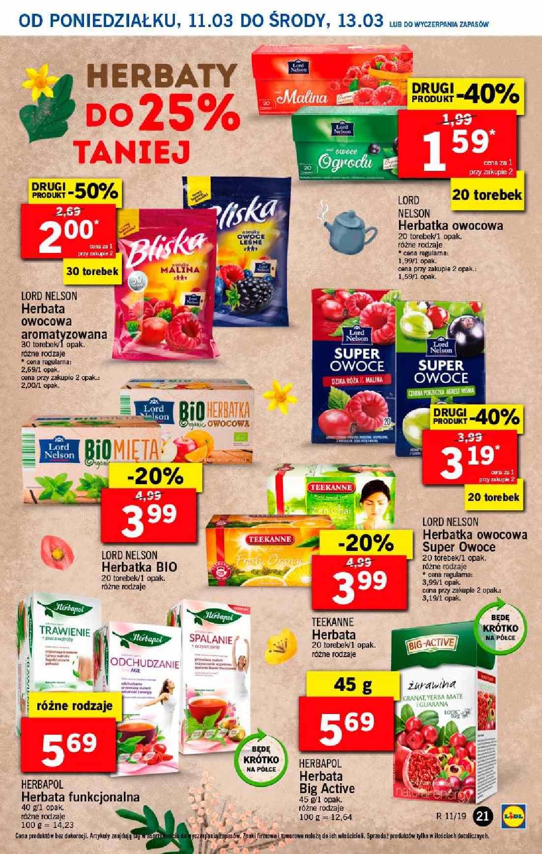 Gazetka promocyjna Lidl do 13/03/2019 str.21