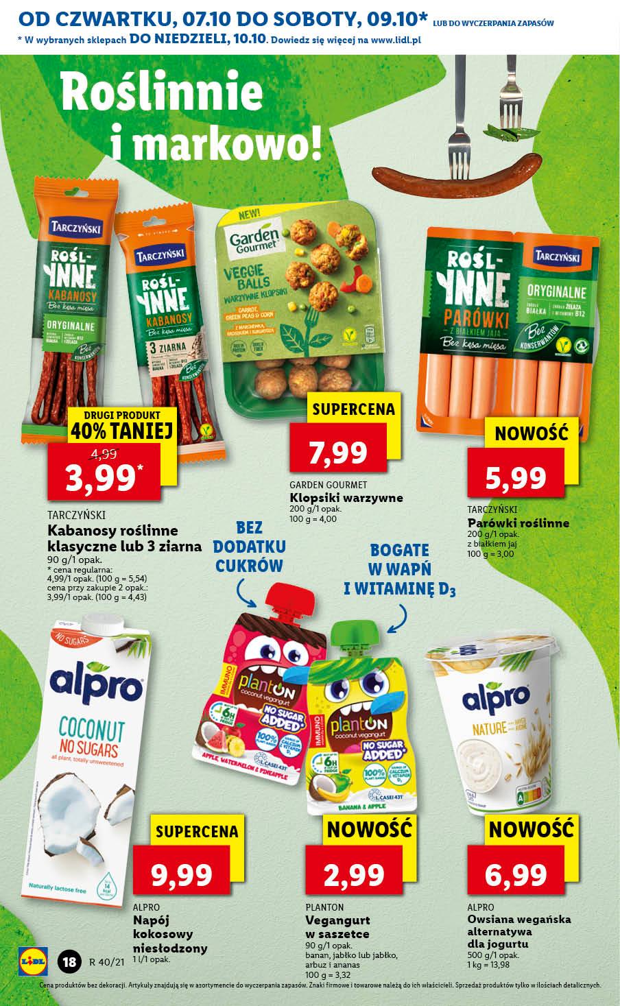 Gazetka promocyjna Lidl do 09/10/2021 str.18