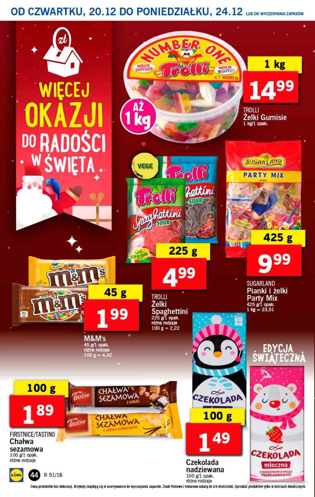 Gazetka promocyjna Lidl do 23/12/2018 str.44