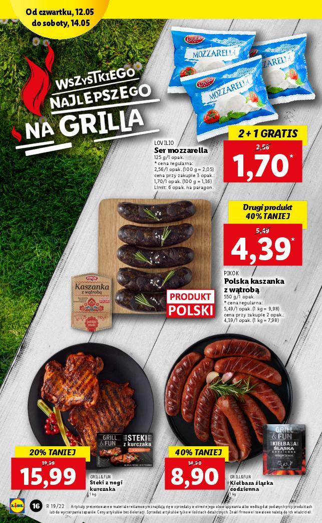 Gazetka promocyjna Lidl do 14/05/2022 str.16