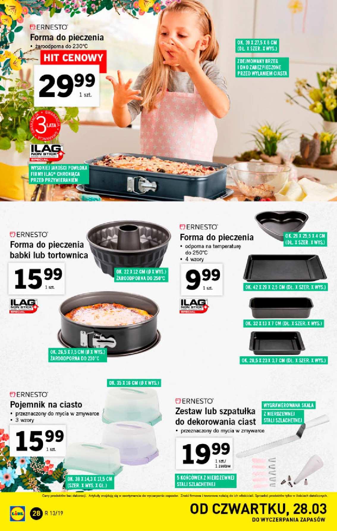 Gazetka promocyjna Lidl do 31/03/2019 str.28