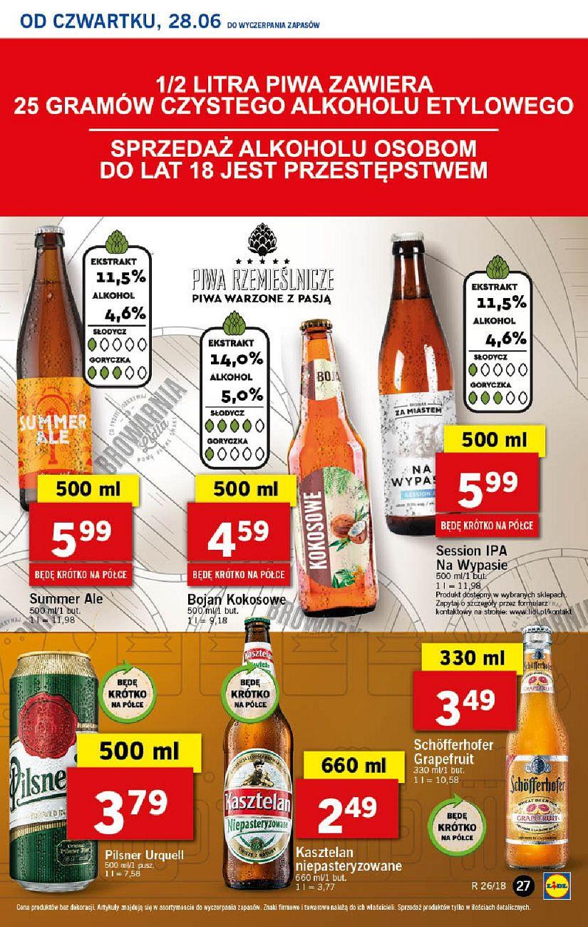 Gazetka promocyjna Lidl do 01/07/2018 str.27