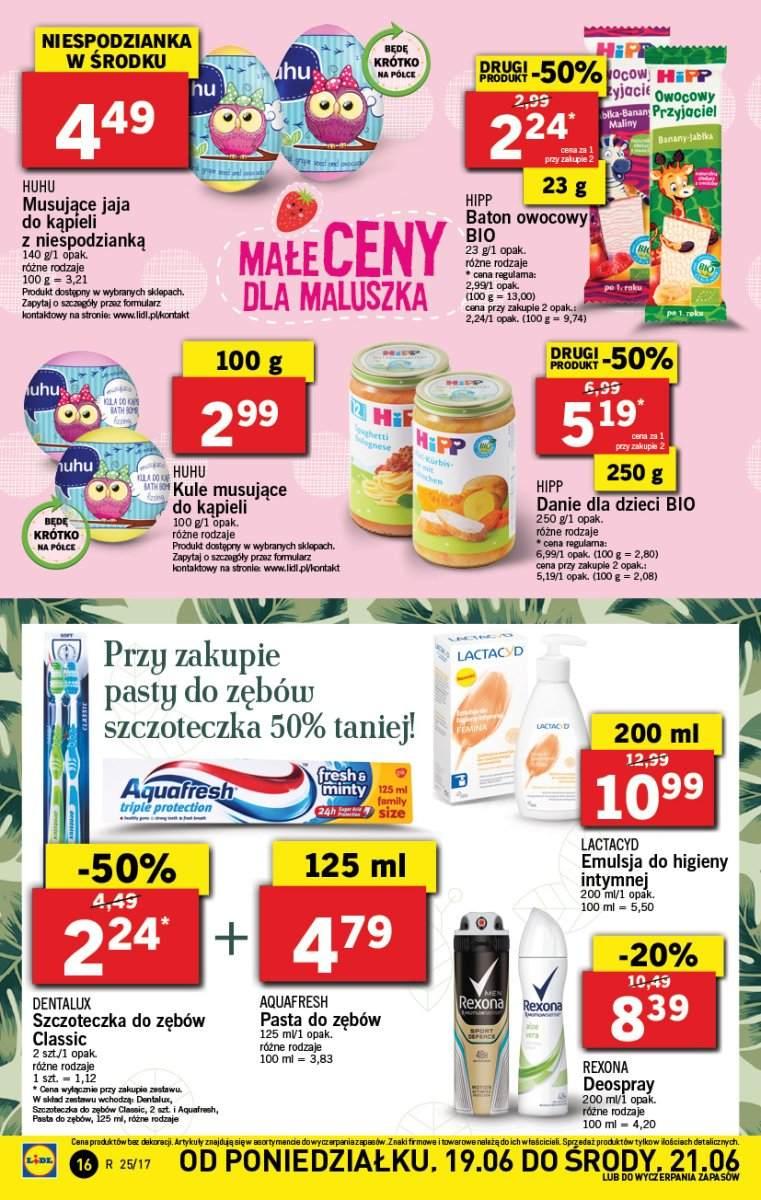 Gazetka promocyjna Lidl do 21/06/2017 str.16