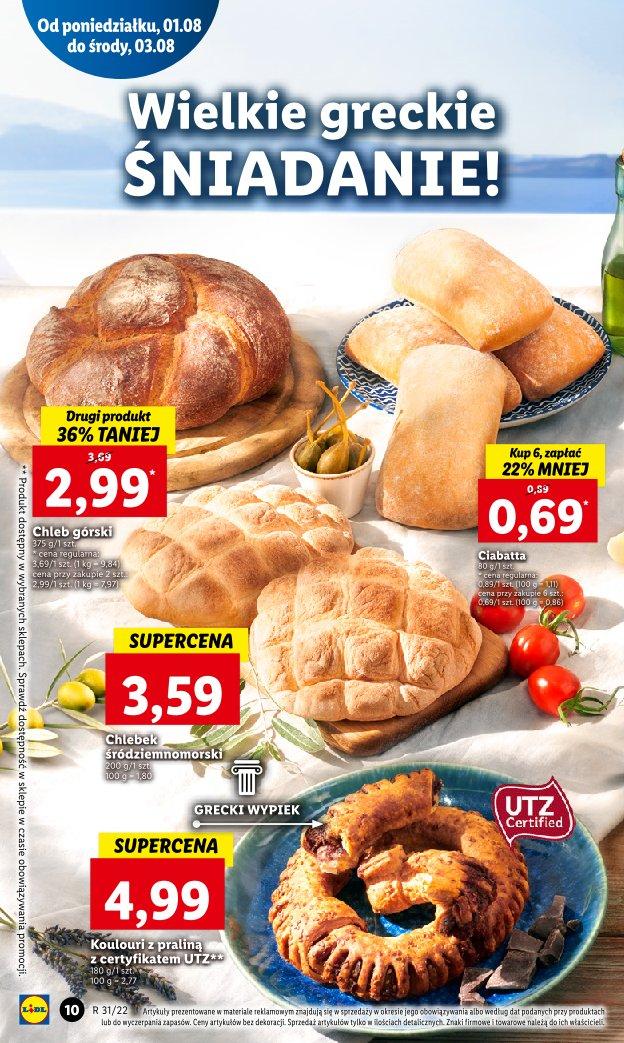 Gazetka promocyjna Lidl do 03/08/2022 str.10