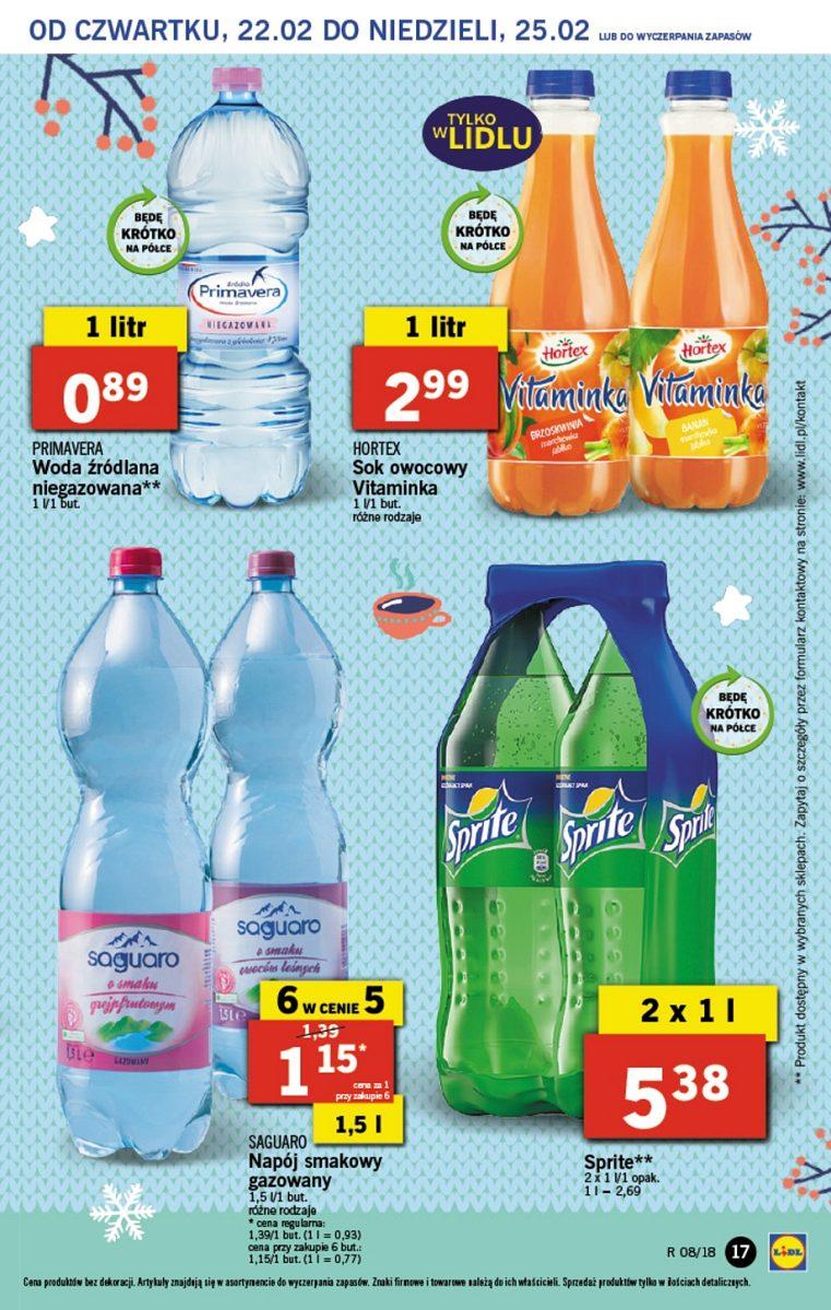 Gazetka promocyjna Lidl do 25/02/2018 str.17