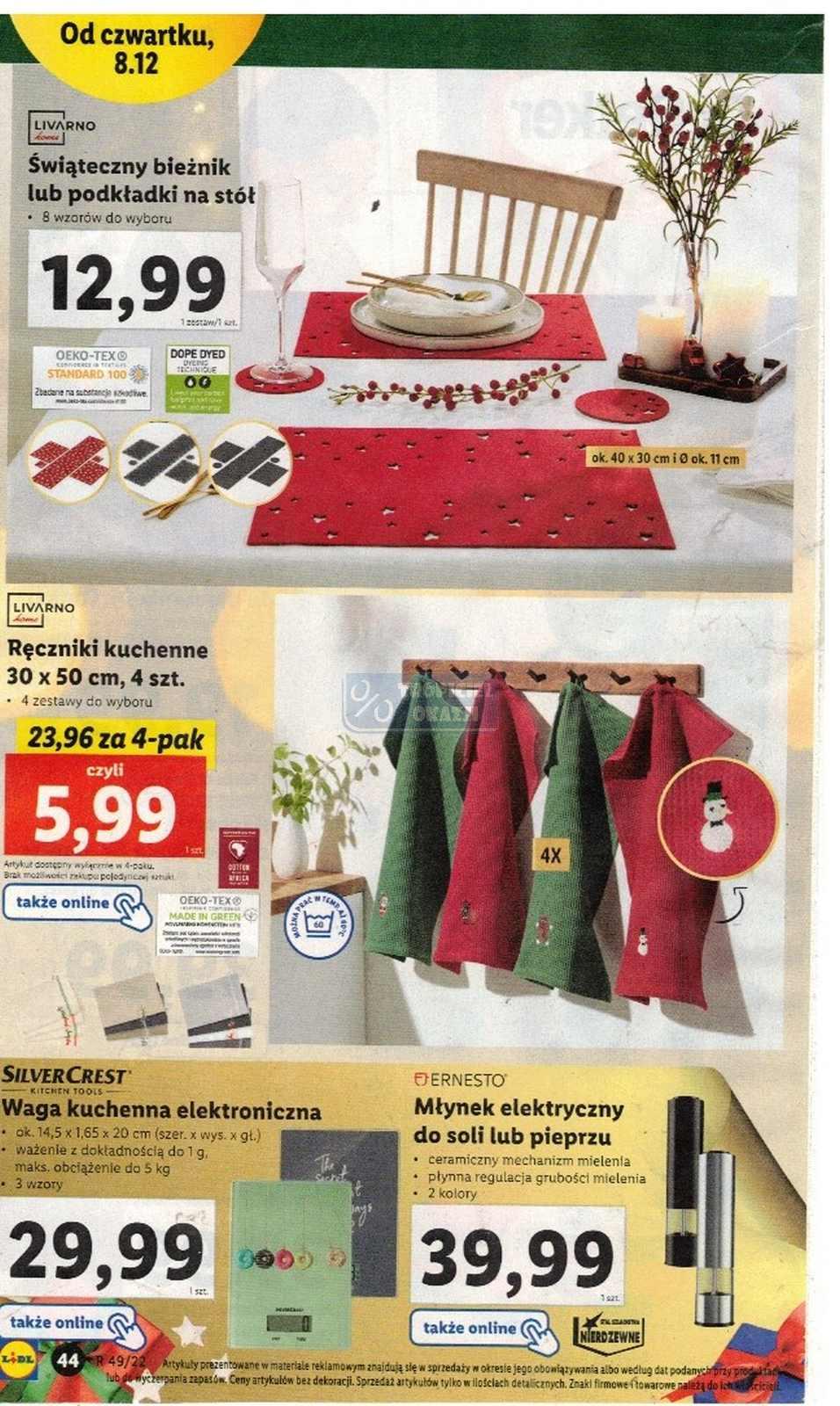 Gazetka promocyjna Lidl do 10/12/2022 str.44