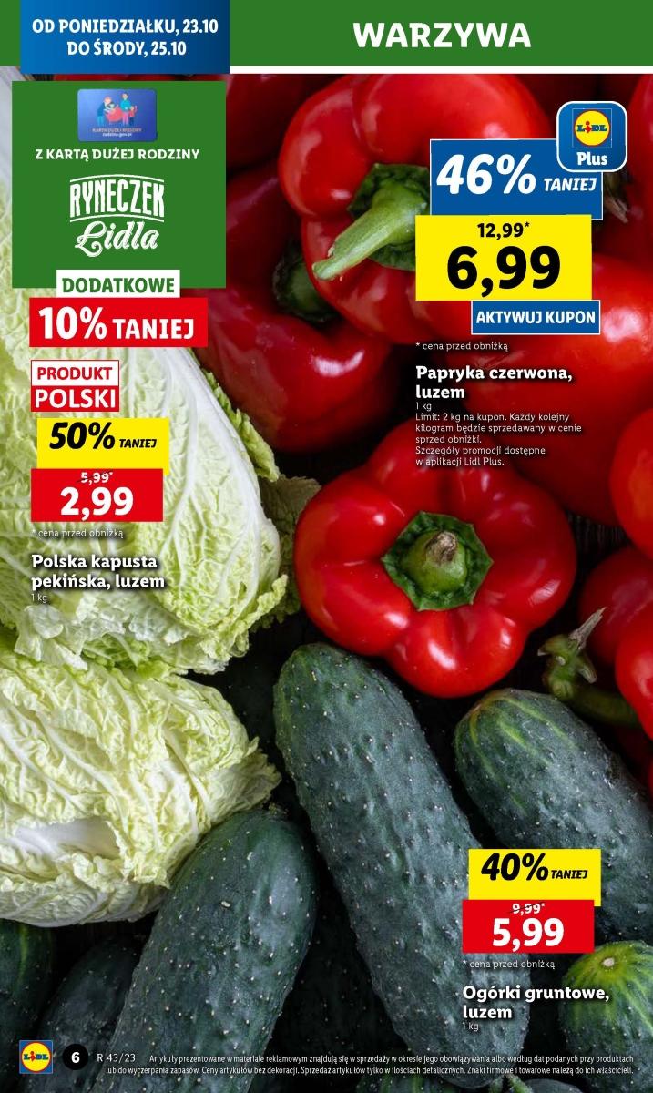 Gazetka promocyjna Lidl do 25/10/2023 str.6