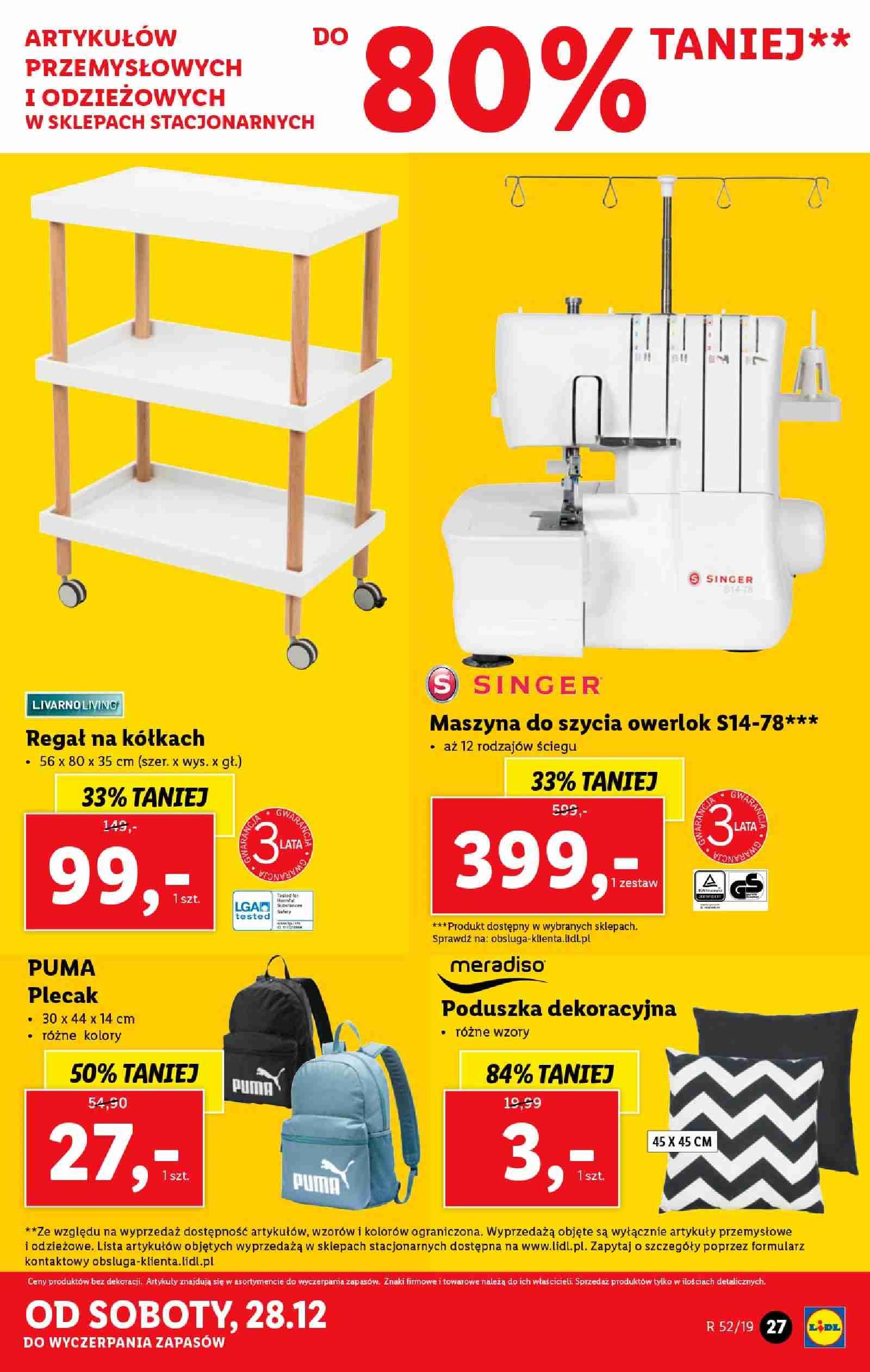 Gazetka promocyjna Lidl do 29/12/2019 str.27