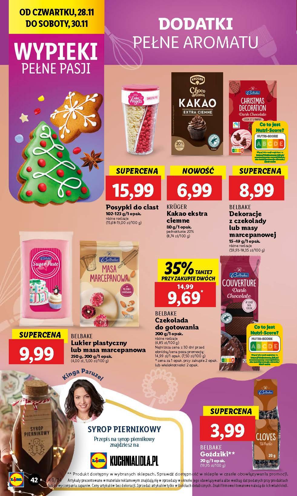 Gazetka promocyjna Lidl do 30/11/2024 str.42