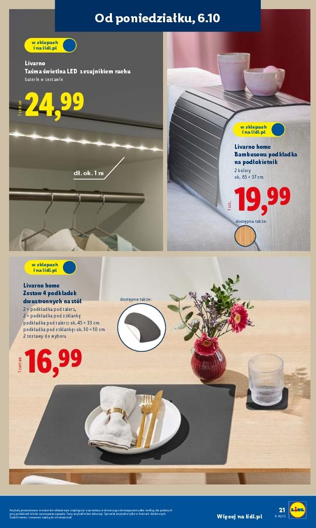 Gazetka promocyjna Lidl do 11/10/2025 str.21