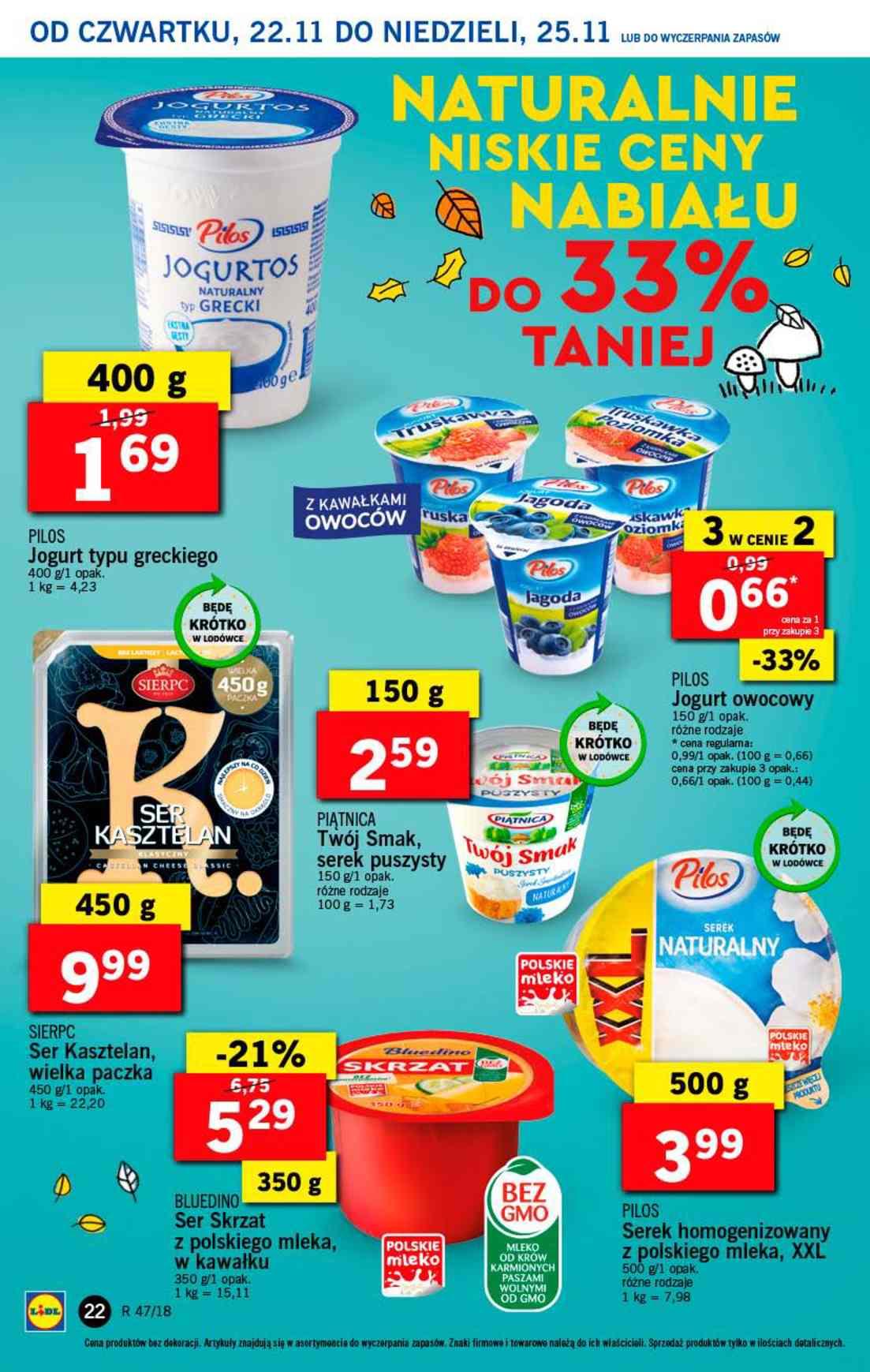 Gazetka promocyjna Lidl do 25/11/2018 str.22