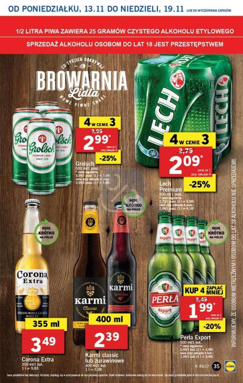 Gazetka promocyjna Lidl do 15/11/2017 str.35