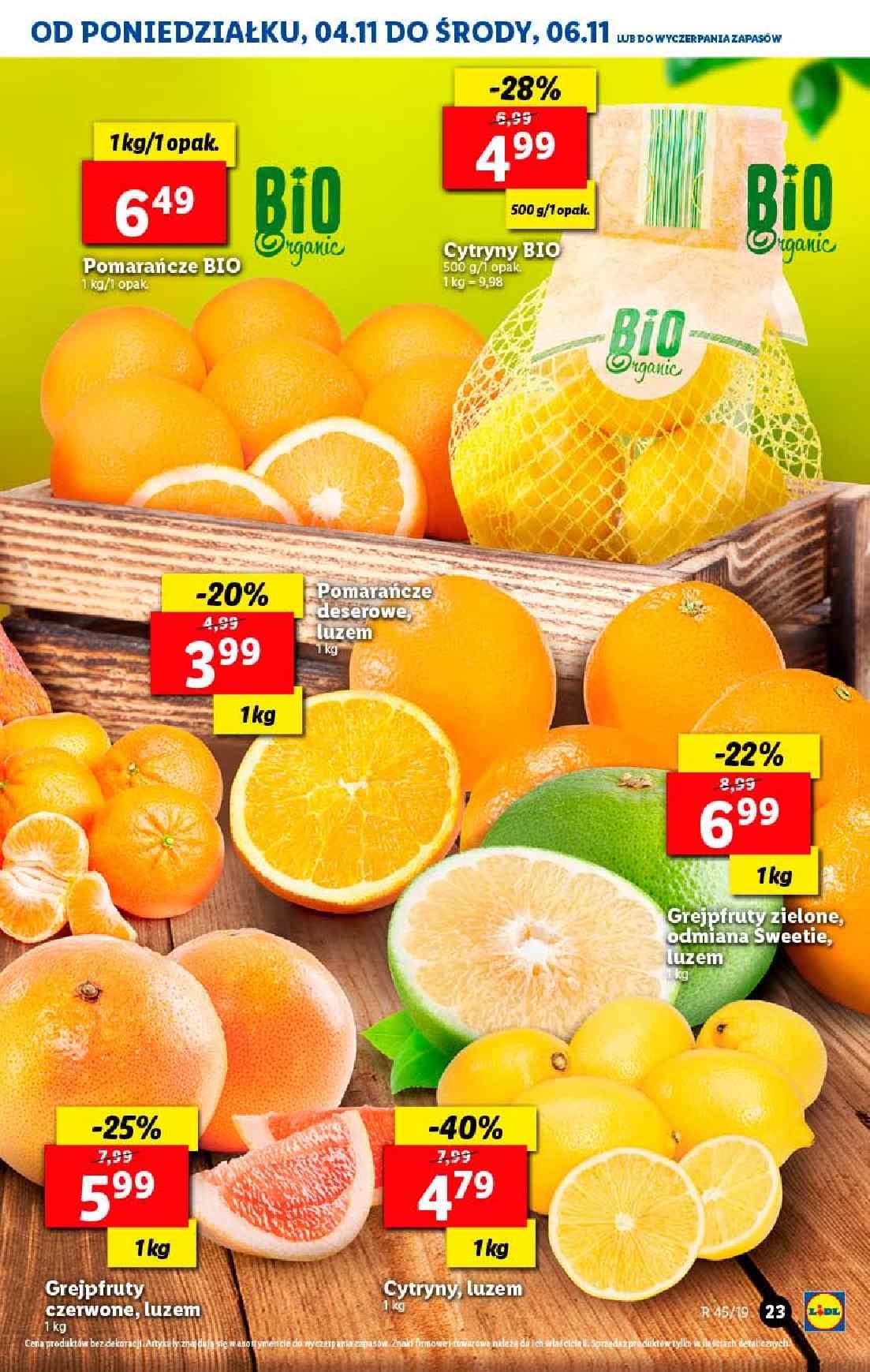 Gazetka promocyjna Lidl do 06/11/2019 str.23