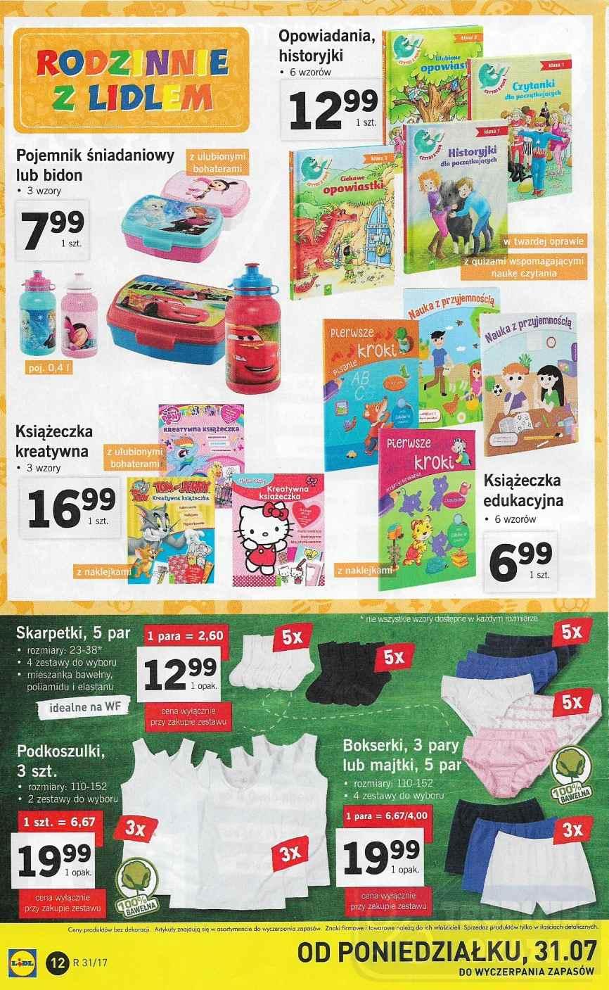 Gazetka promocyjna Lidl do 06/08/2017 str.12