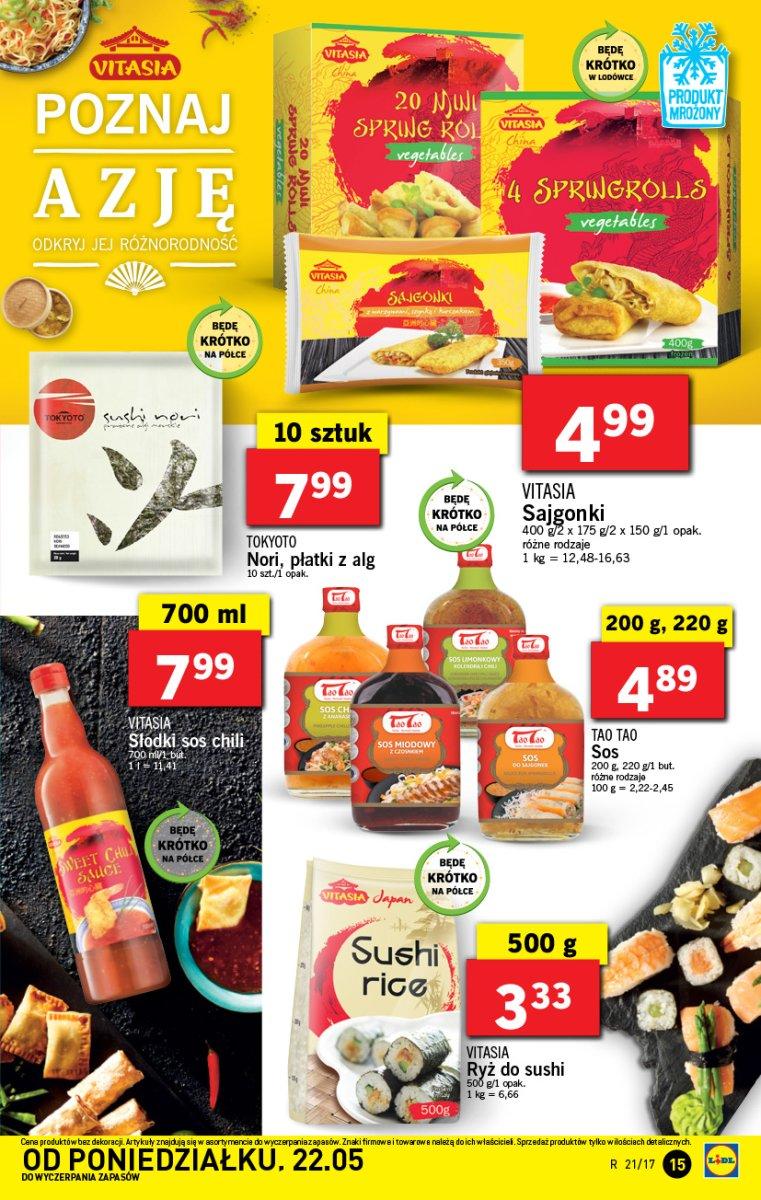 Gazetka promocyjna Lidl do 24/05/2017 str.15