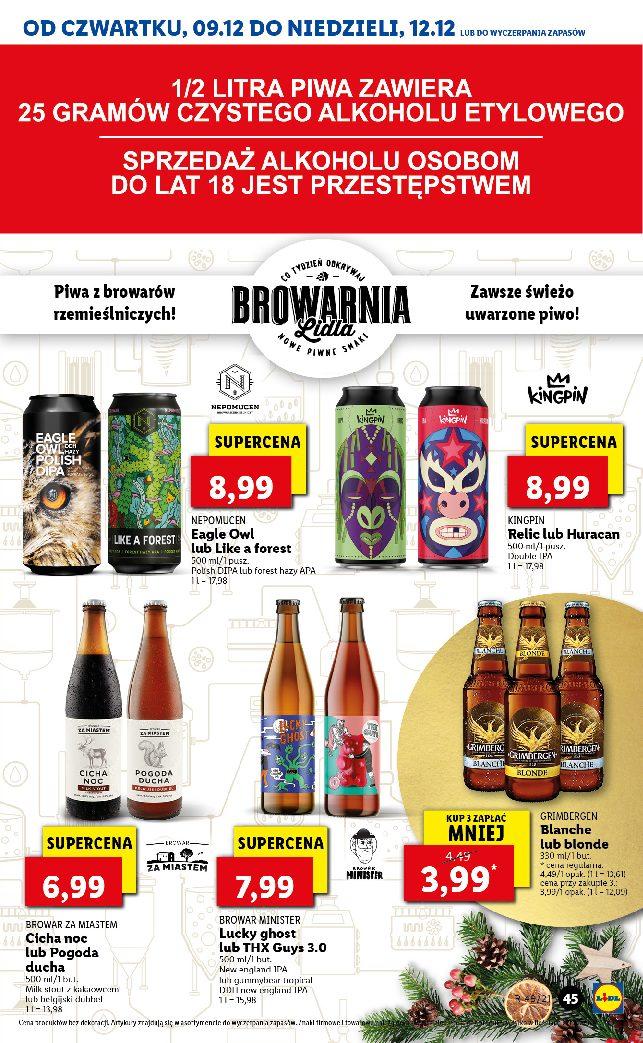 Gazetka promocyjna Lidl do 12/12/2021 str.45