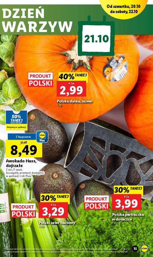 Gazetka promocyjna Lidl do 22/10/2022 str.15