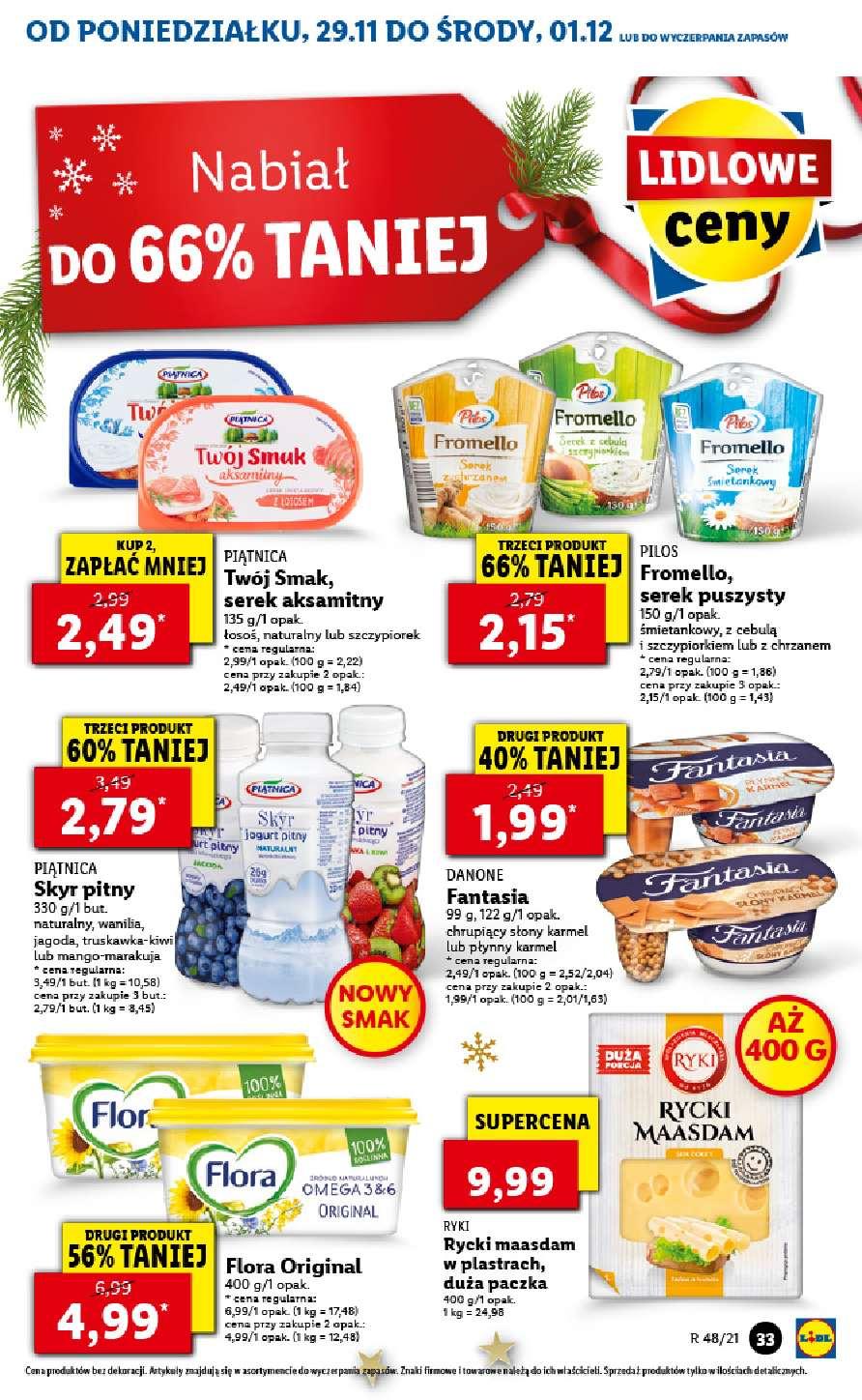 Gazetka promocyjna Lidl do 01/12/2021 str.33