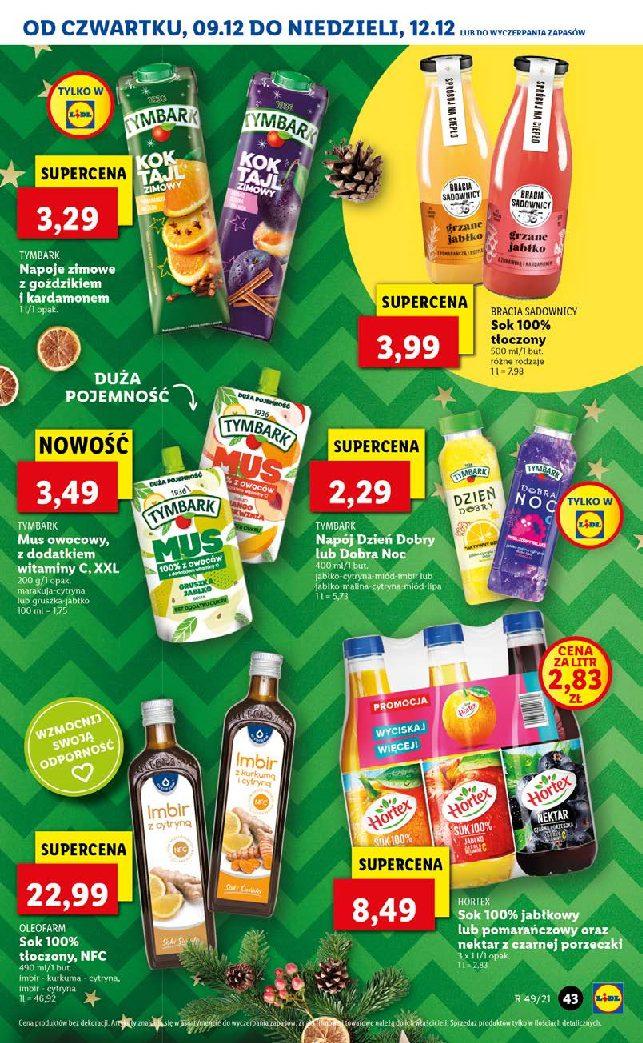 Gazetka promocyjna Lidl do 12/12/2021 str.43