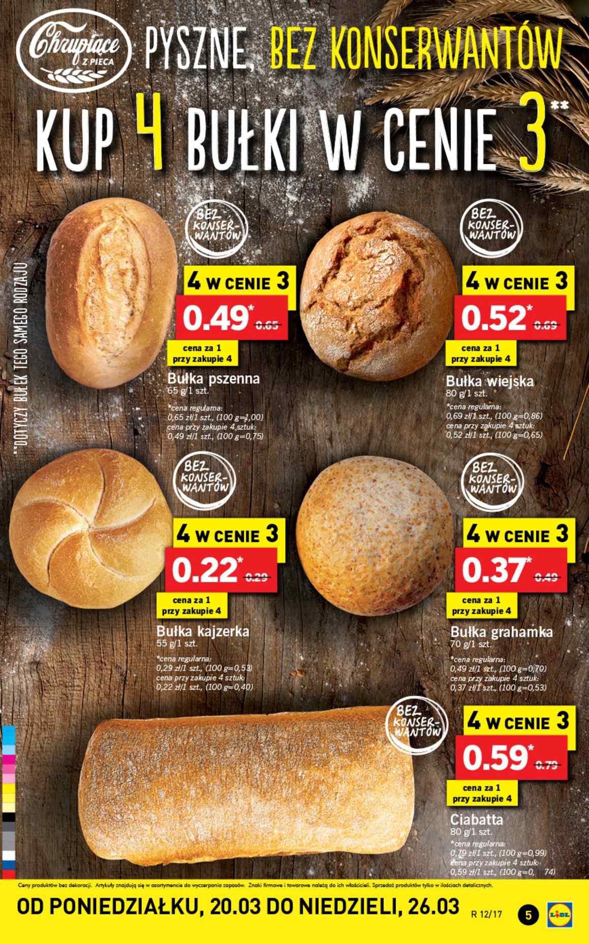 Gazetka promocyjna Lidl do 22/03/2017 str.5