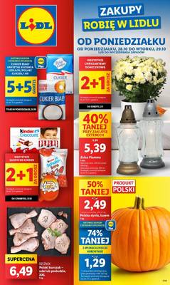 Lidl gazetka - od 28/10/2024 do 30/10/2024