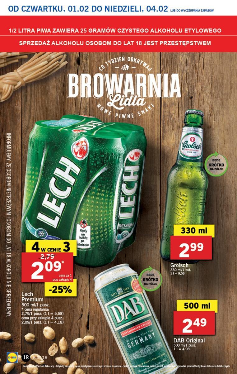 Gazetka promocyjna Lidl do 04/02/2018 str.18