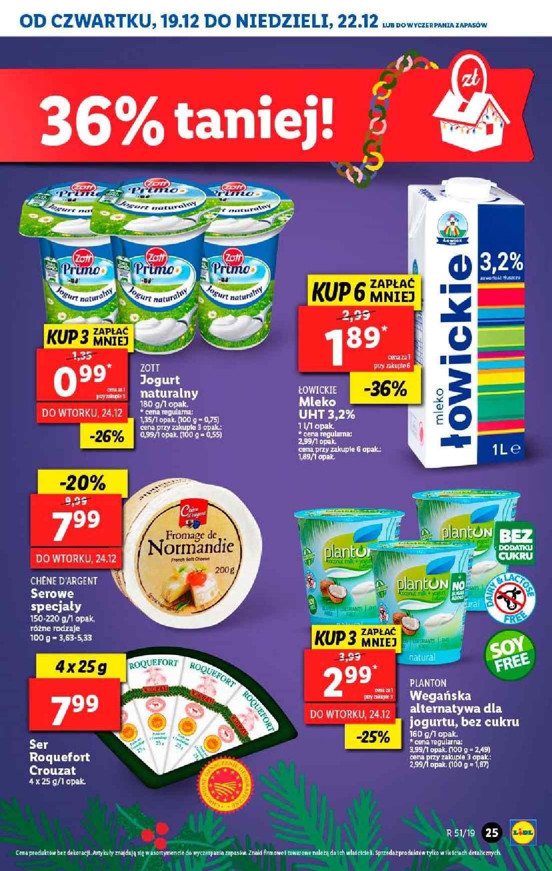 Gazetka promocyjna Lidl do 22/12/2019 str.25