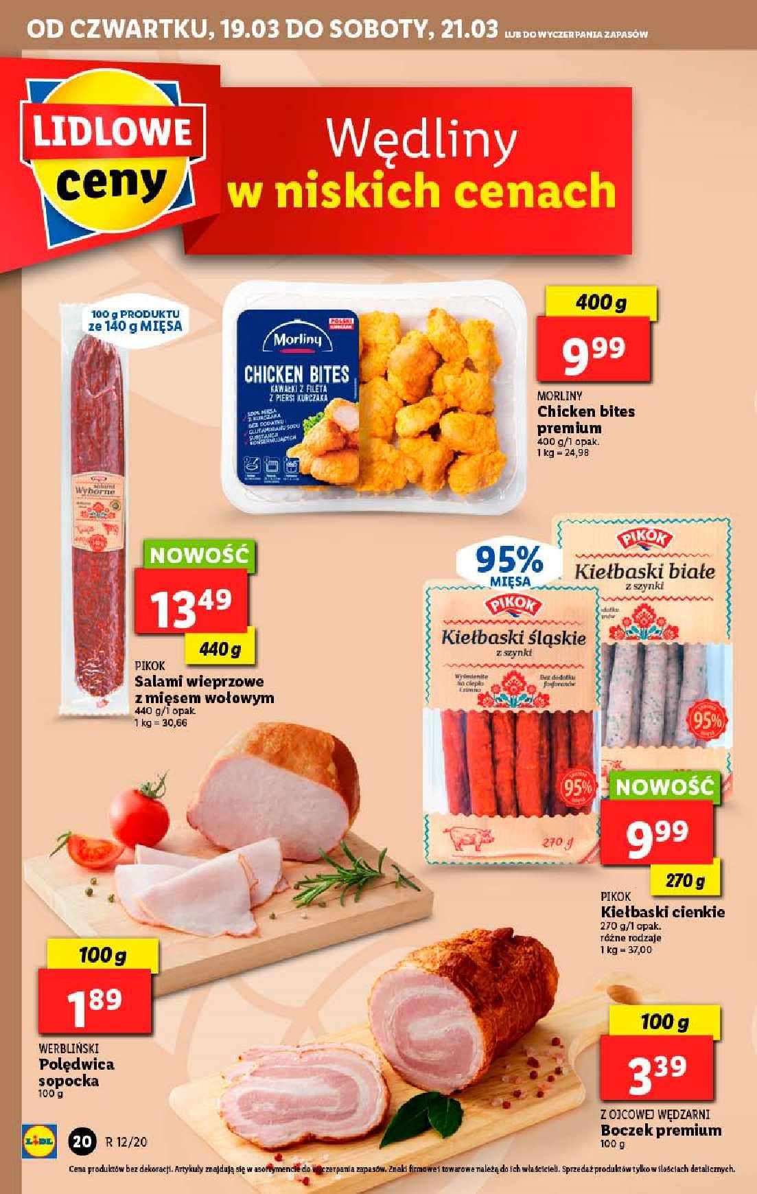 Gazetka promocyjna Lidl do 21/03/2020 str.20