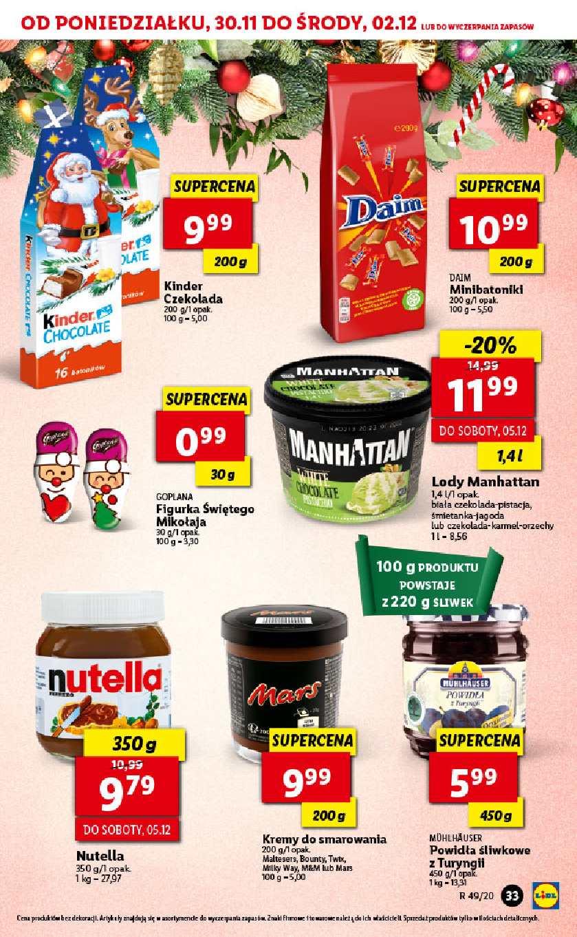 Gazetka promocyjna Lidl do 06/12/2020 str.33