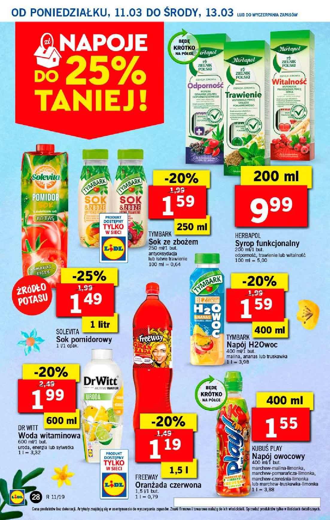 Gazetka promocyjna Lidl do 13/03/2019 str.28