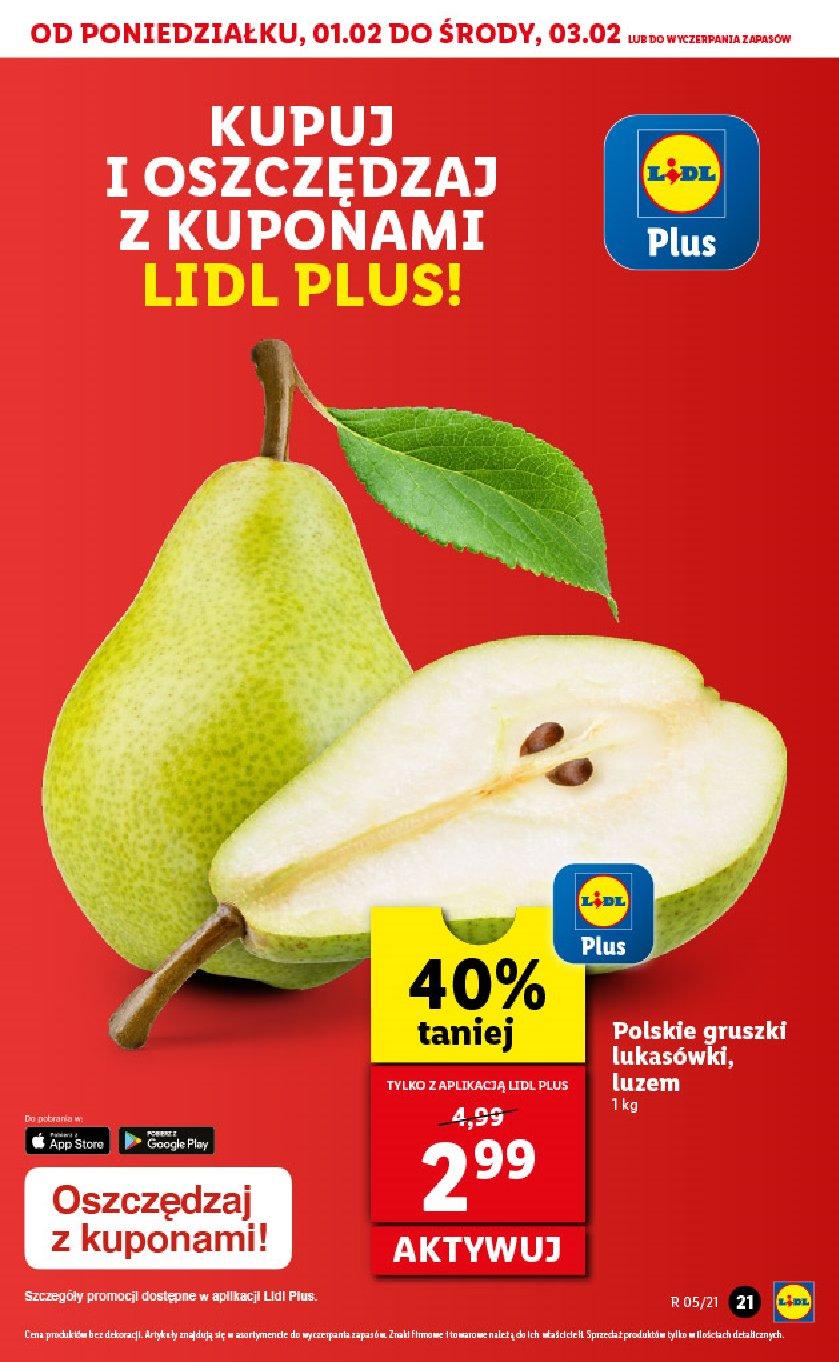 Gazetka promocyjna Lidl do 03/02/2021 str.21