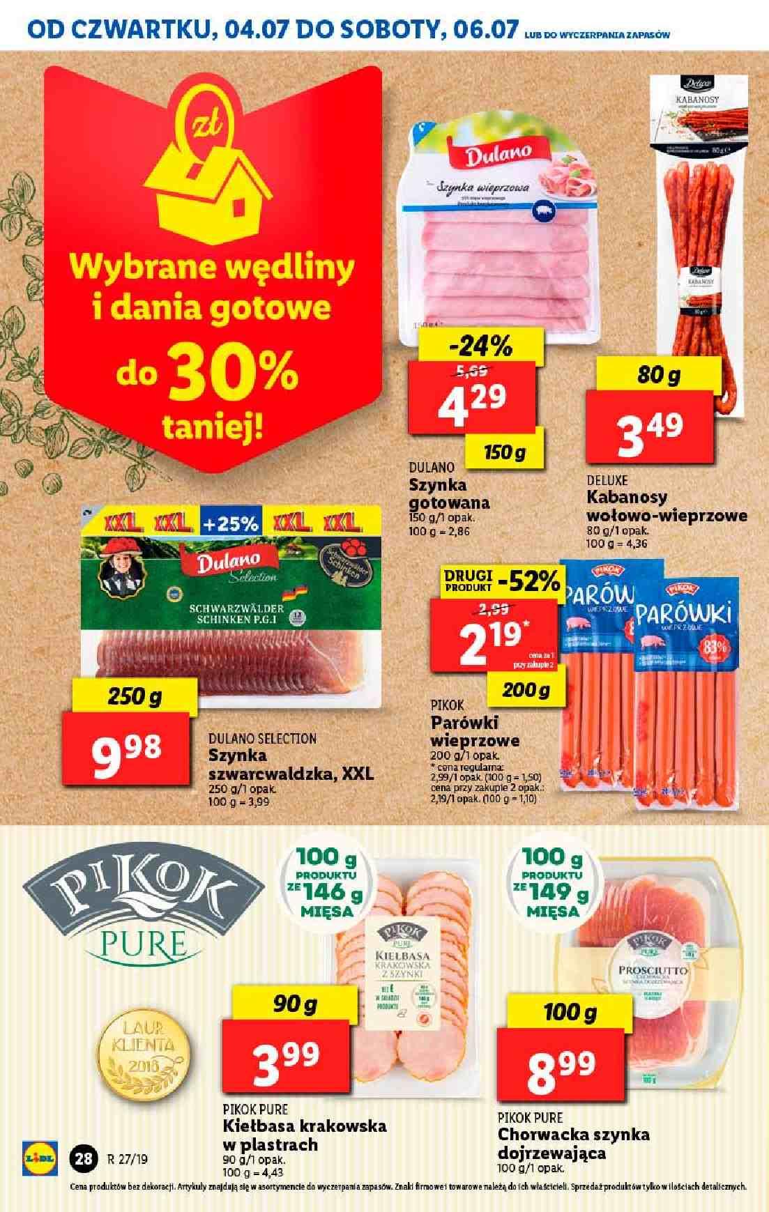 Gazetka promocyjna Lidl do 07/07/2019 str.28