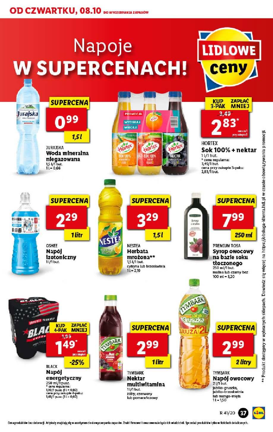 Gazetka promocyjna Lidl do 10/10/2020 str.37