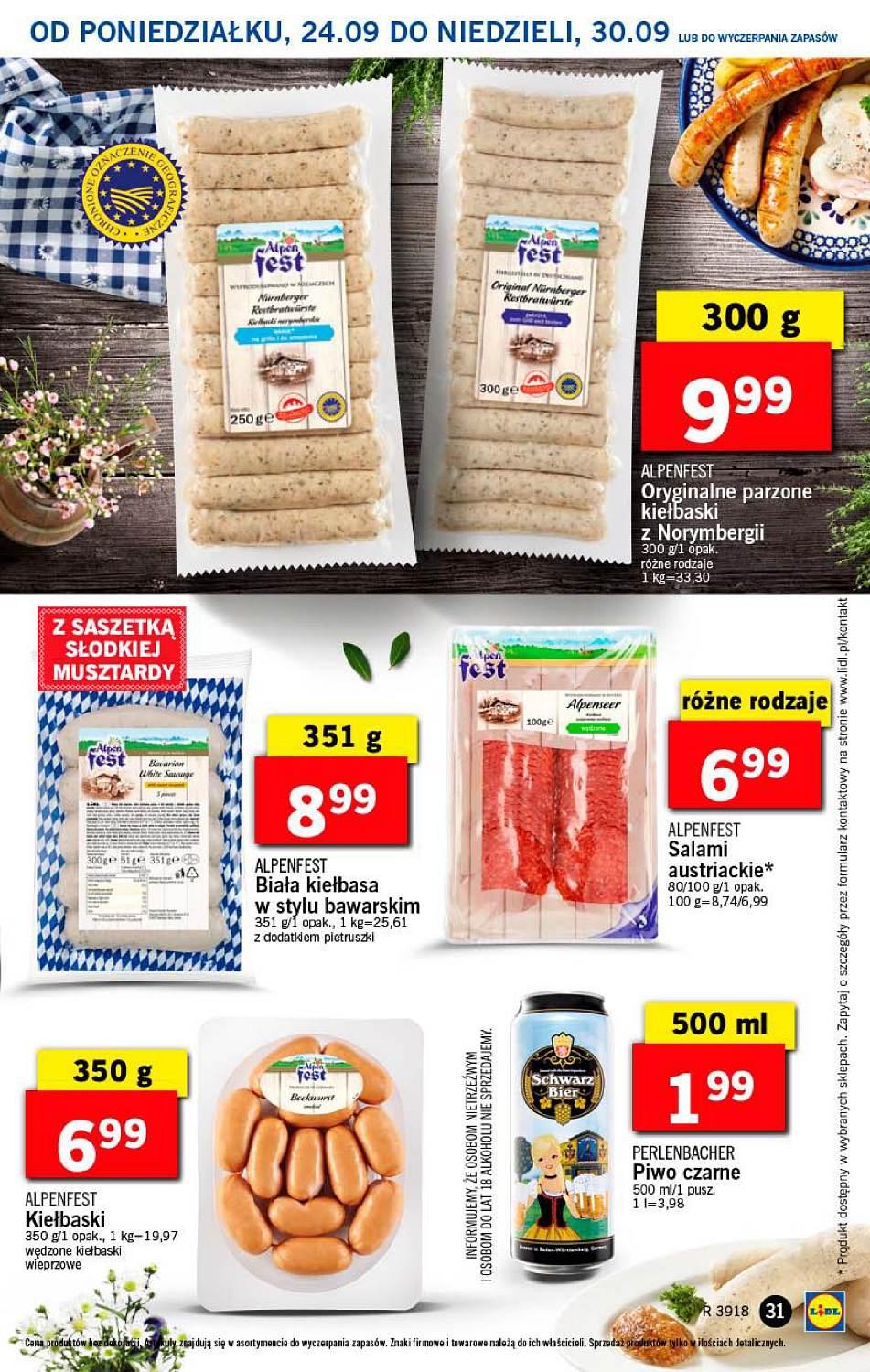 Gazetka promocyjna Lidl do 26/09/2018 str.31