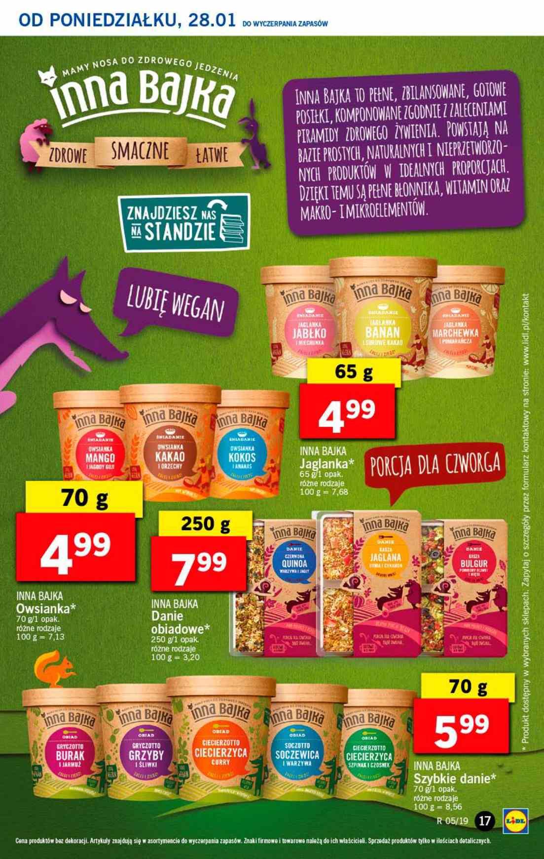 Gazetka promocyjna Lidl do 30/01/2019 str.17