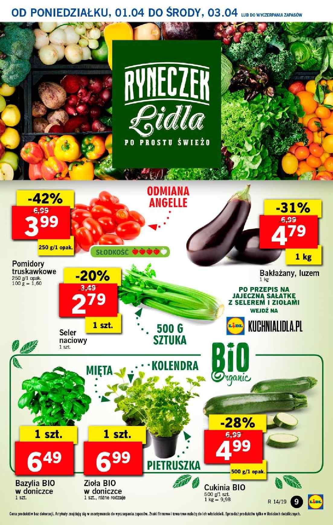 Gazetka promocyjna Lidl do 03/04/2019 str.9