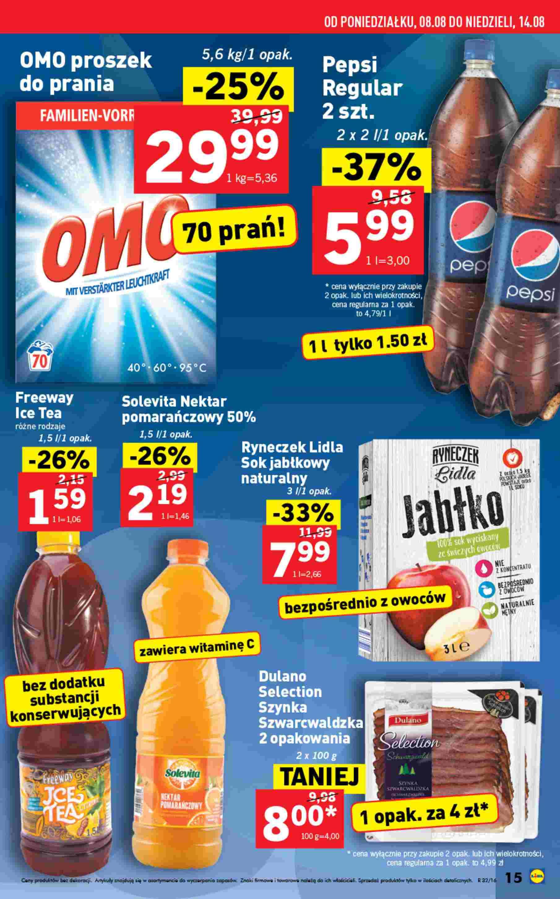 Gazetka promocyjna Lidl do 14/08/2016 str.15