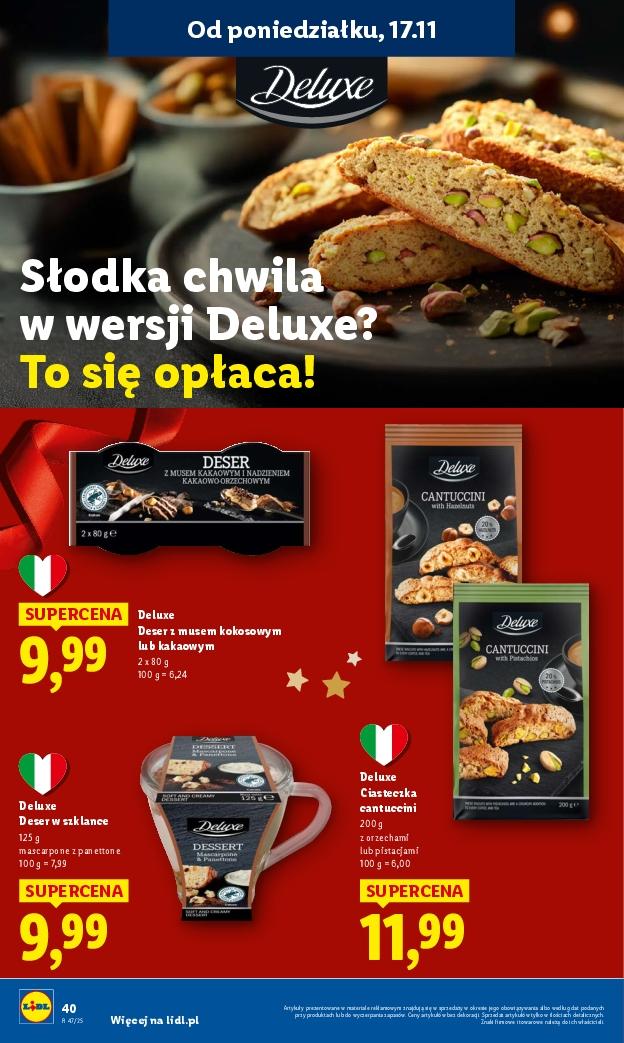 Gazetka promocyjna Lidl do 19/11/2025 str.40