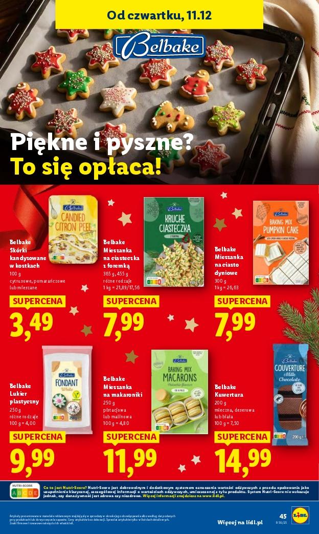 Gazetka promocyjna Lidl do 14/12/2025 str.45