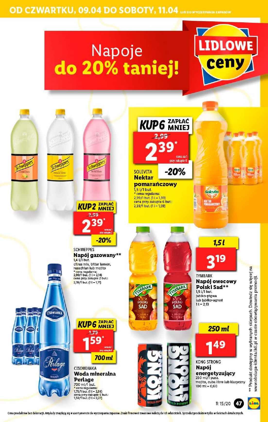 Gazetka promocyjna Lidl do 11/04/2020 str.47