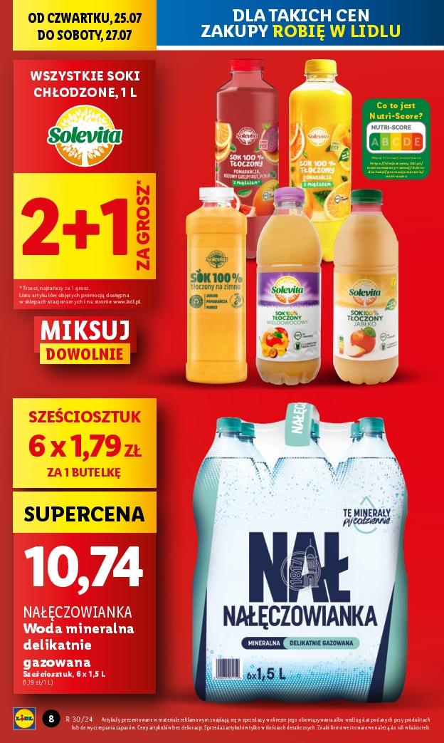 Gazetka promocyjna Lidl do 27/07/2024 str.8