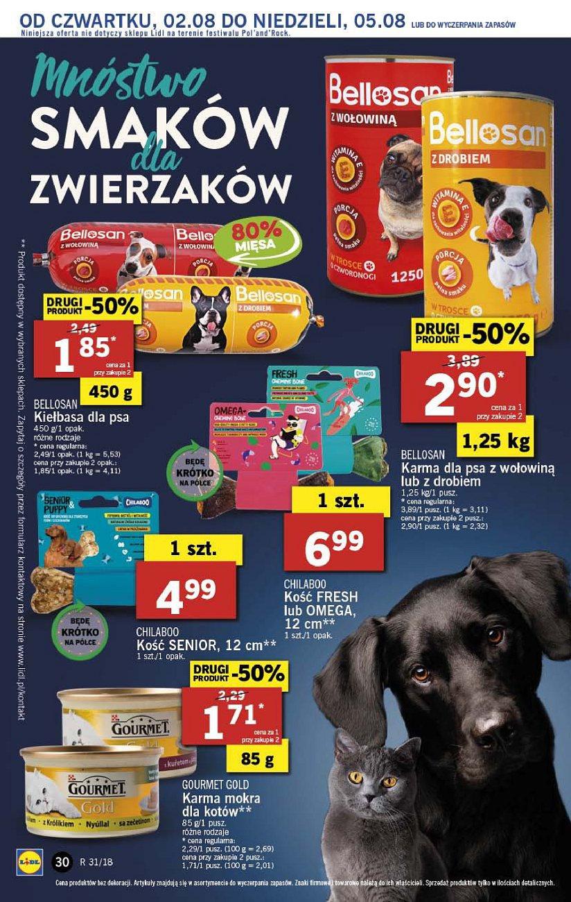 Gazetka promocyjna Lidl do 05/08/2018 str.30