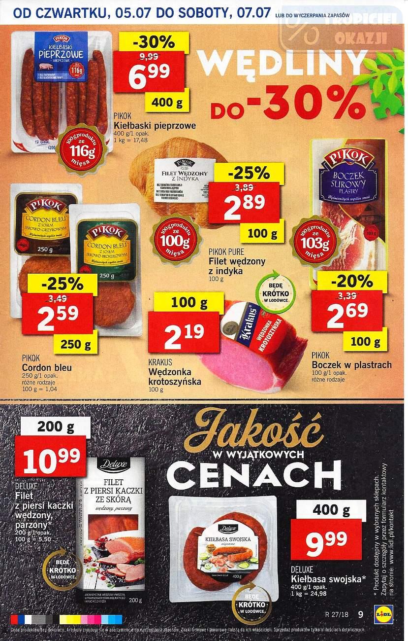 Gazetka promocyjna Lidl do 07/07/2018 str.9