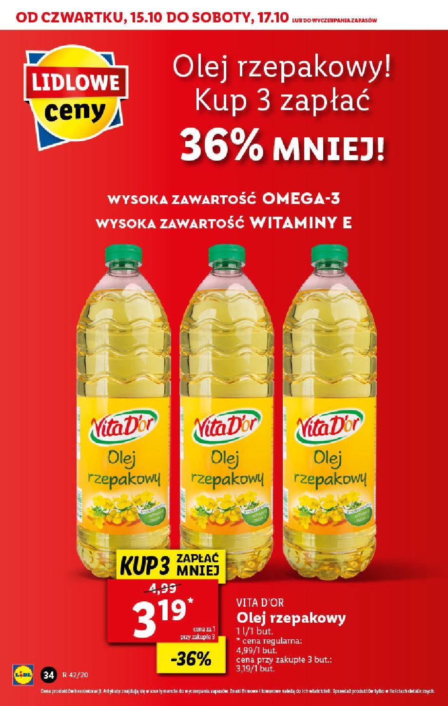 Gazetka promocyjna Lidl do 17/10/2020 str.34